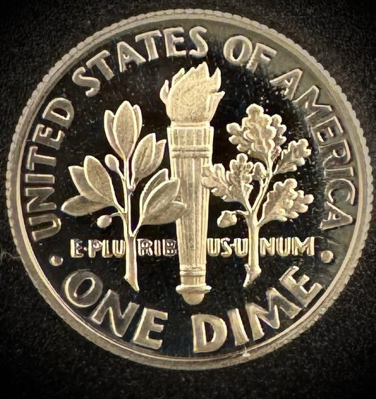 2008-S GEM PROOF Roosevelt Dime 10C Clad DEEP CAMEO Coin1