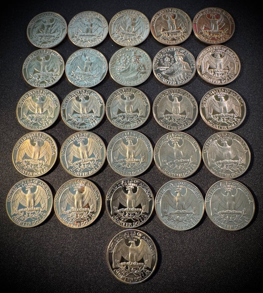 1968-1993 S Washington Quarter Clad PROOF Set 26 CONSECUTIVE YEARS1