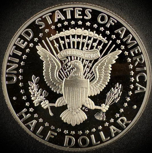 1998-S GEM PROOF Kennedy Half Dollar Clad 50C DEEP ULTRA CAMEO1