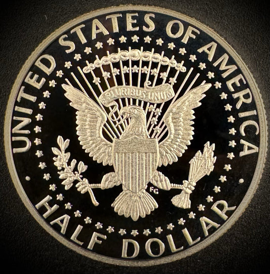 2013-S Kennedy Half Dollar GEM PROOF Clad DEEP ULTRA CAMEO Coin1