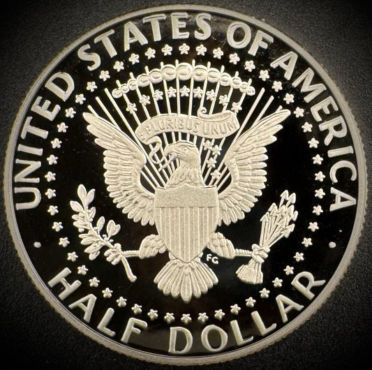2025-S Kennedy Half Dollar GEM PROOF Clad DEEP ULTRA CAMEO Coin From US Mint Set1