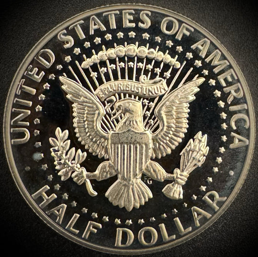 1983-S Kennedy Half Dollar GEM PROOF Clad 50C DEEP ULTRA CAMEO1