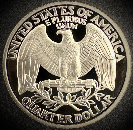 1995-S Washington Quarter PROOF Clad DEEP ULTRA CAMEO Coin1