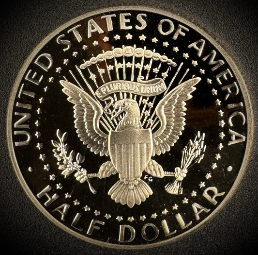 2004-S GEM PROOF Kennedy Half Dollar Clad 50C DEEP ULTRA CAMEO #11