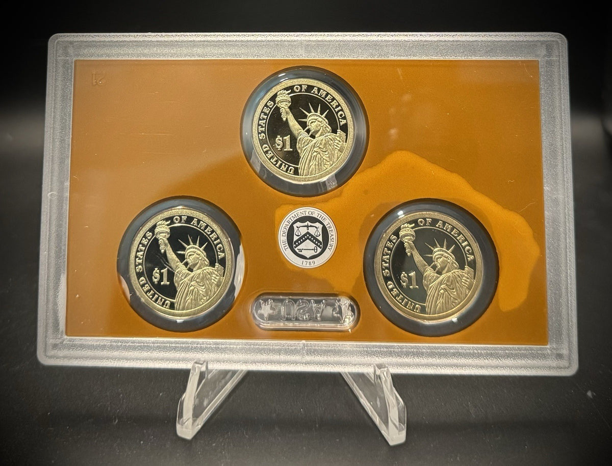 2007-2016 Presidential Dollar GEM PROOF Complete Collection 39 Coin Set US Mint23
