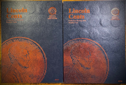 1975-2025 P D Lincoln Memorial Cent COMPLETE UNCIRCULATED SET In NEW Whitmans1