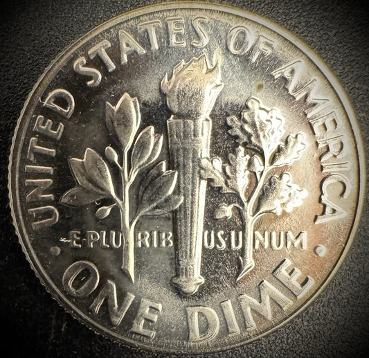 1967 Roosevelt Dime 10C Clad Coin From US Mint SMS Special Mint Set1