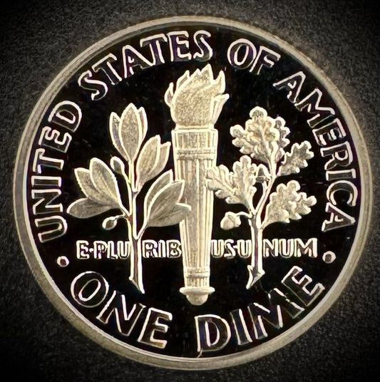 2004-S GEM PROOF Roosevelt Dime 10C Clad DEEP CAMEO Coin1