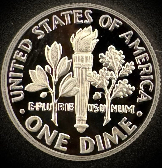 2022-S GEM PROOF Roosevelt Dime 10C Clad DEEP ULTRA CAMEO Coin1