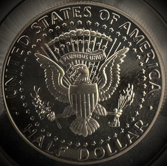 2001-S GEM PROOF Kennedy Half Dollar Clad 50C DEEP ULTRA CAMEO #11