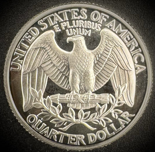 1992-S GEM PROOF Washington Quarter 25C SILVER DEEP ULTRA CAMEO Coin1
