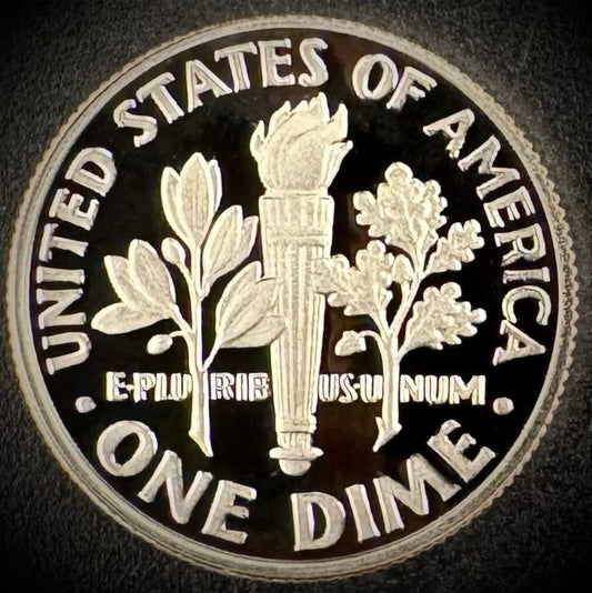 2025-S Roosevelt Dime Uncirculated GEM PROOF Coin From US Mint Proof Set1