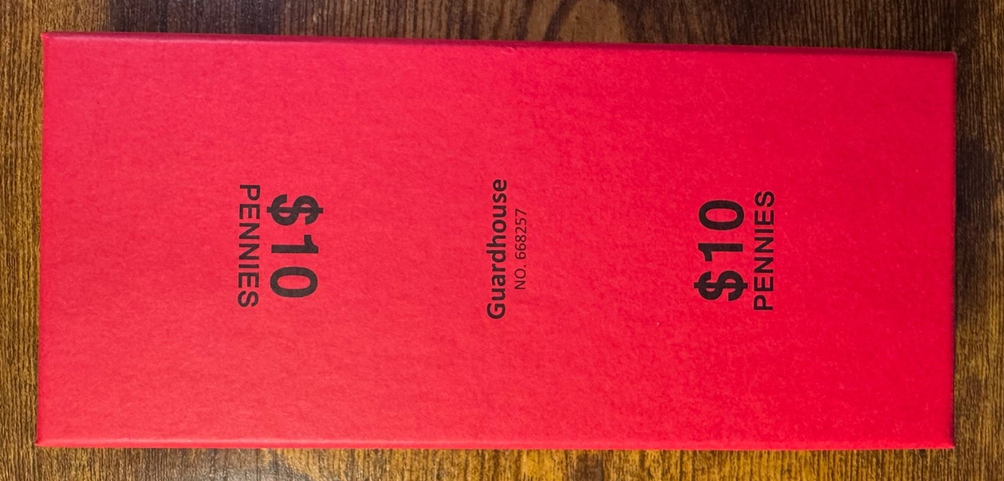 $10 Box Of Pennies! Contains Rolled Zinc Coins From 1983-present In New Box!1