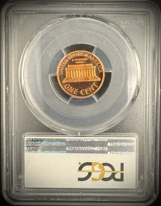 1999-S Lincoln Memorial Cent Penny PCGS PR69RD DCAM PROOF Coin DEEP CAMEO1