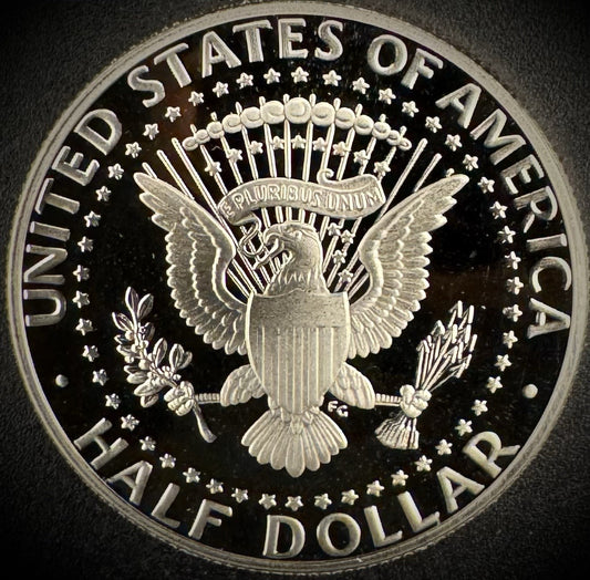 1997-S GEM PROOF Kennedy Half Dollar Clad 50C DEEP ULTRA CAMEO1