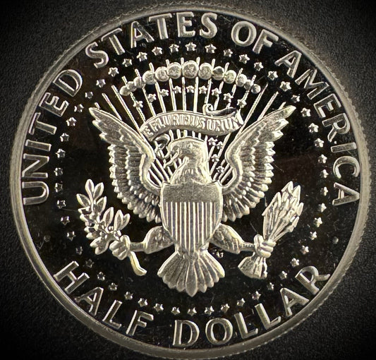 1977-S Kennedy Half Dollar GEM PROOF Clad 50C DEEP ULTRA CAMEO1