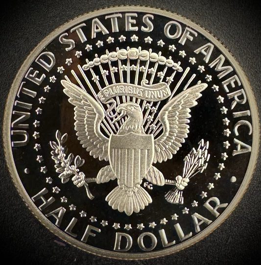 1995-S GEM PROOF Kennedy Half Dollar Clad 50C DEEP ULTRA CAMEO1