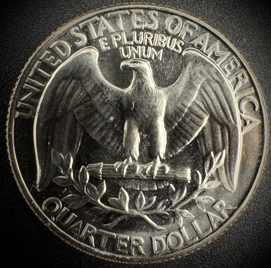 1967 SMS Washington Quarter Clad Coin From US Mint Special Mint Set1