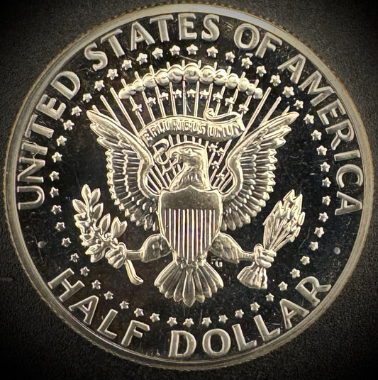 1973-S Kennedy Half Dollar GEM PROOF Clad 50C DEEP ULTRA CAMEO1
