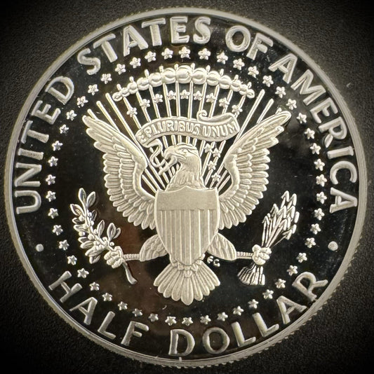 1999-S GEM PROOF Kennedy Half Dollar 90% SILVER 50C DEEP ULTRA CAMEO1