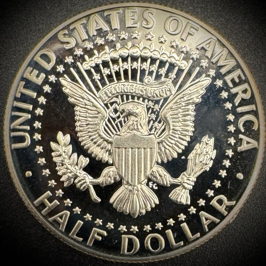 1986-S PROOF Kennedy Half Dollar Clad 50C DEEP ULTRA CAMEO1