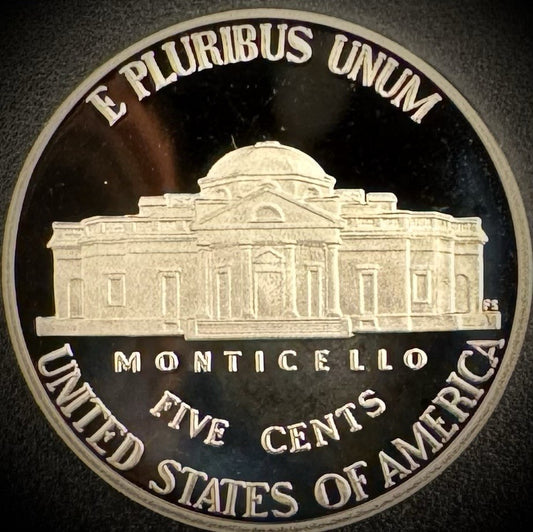 2020-S Jefferson Nickel GEM PROOF DEEP ULTRA CAMEO Coin1