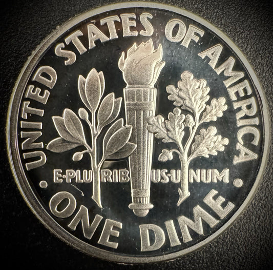 1996-S GEM PROOF Roosevelt Dime 10C SILVER DEEP ULTRA CAMEO Coin1