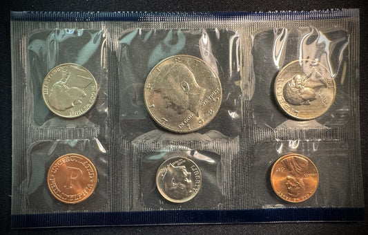 1985 P D Uncirculated Coin Set US Mint Original Government Packaging OGP & COA1