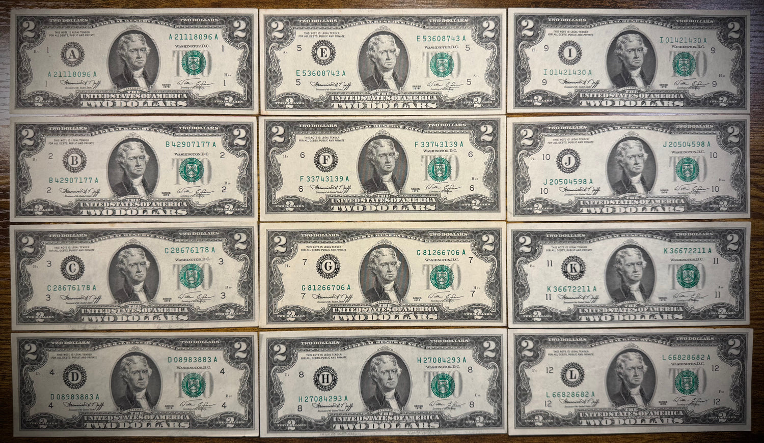 Notes and Currency