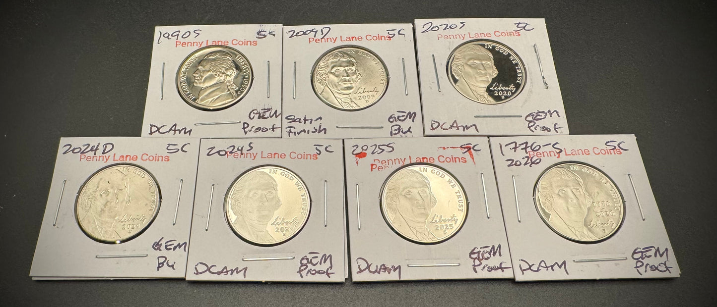 Custom Penny Lane Coins Lot for C. Oblon
