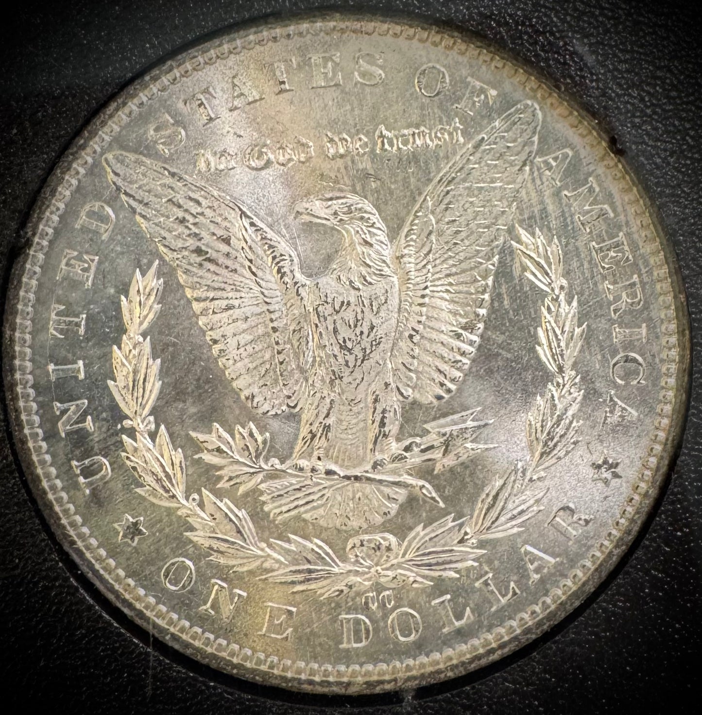 1884-CC Morgan Silver Dollar in Original GSA packaging with Certificate of Authenticity