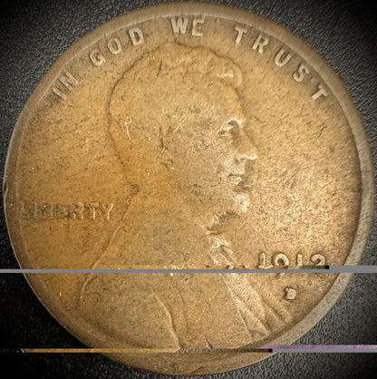 1912-D Lincoln Wheat Cent BETTER DATE #20