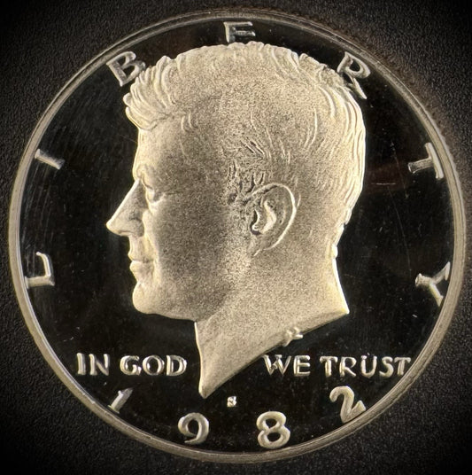 1984-S PROOF Kennedy Half Dollar Clad 50C DEEP ULTRA CAMEO0