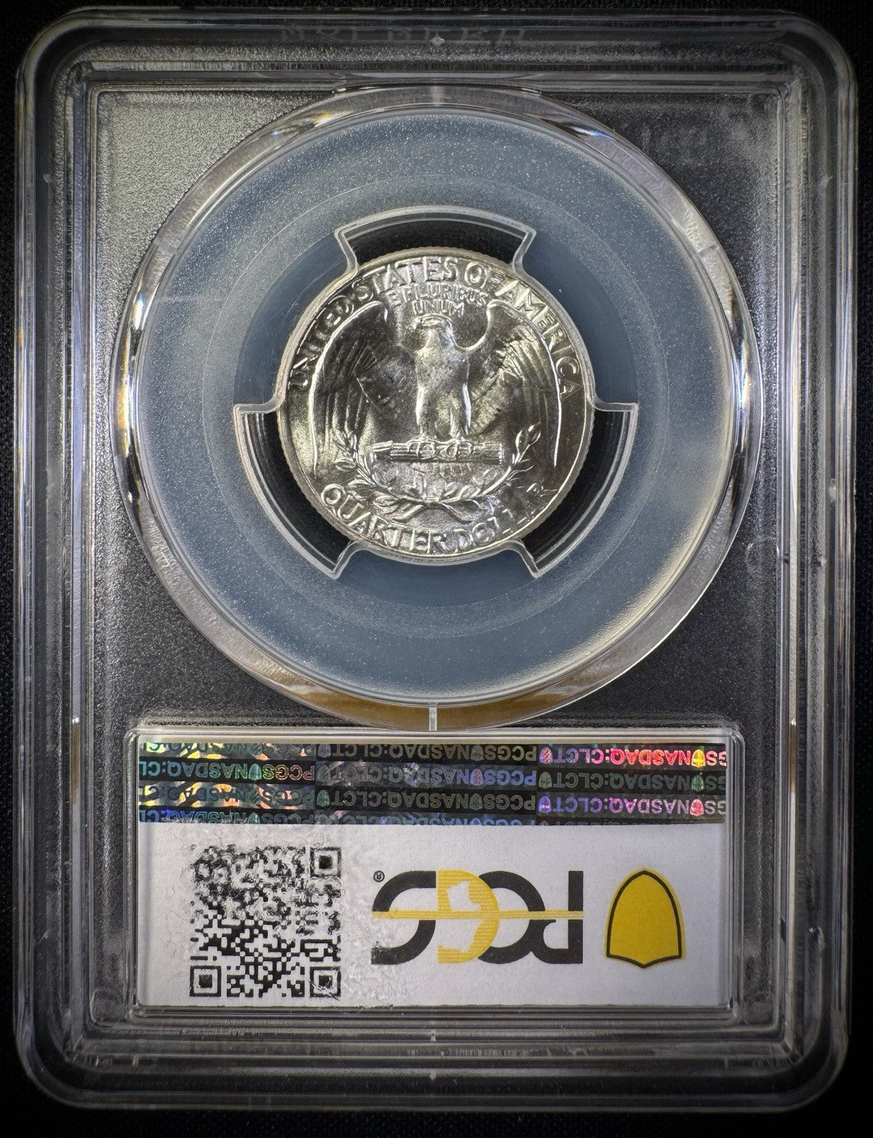 1943 Washington Silver Quarter 25C PCGS CAC MS66 BLAST WHITE1