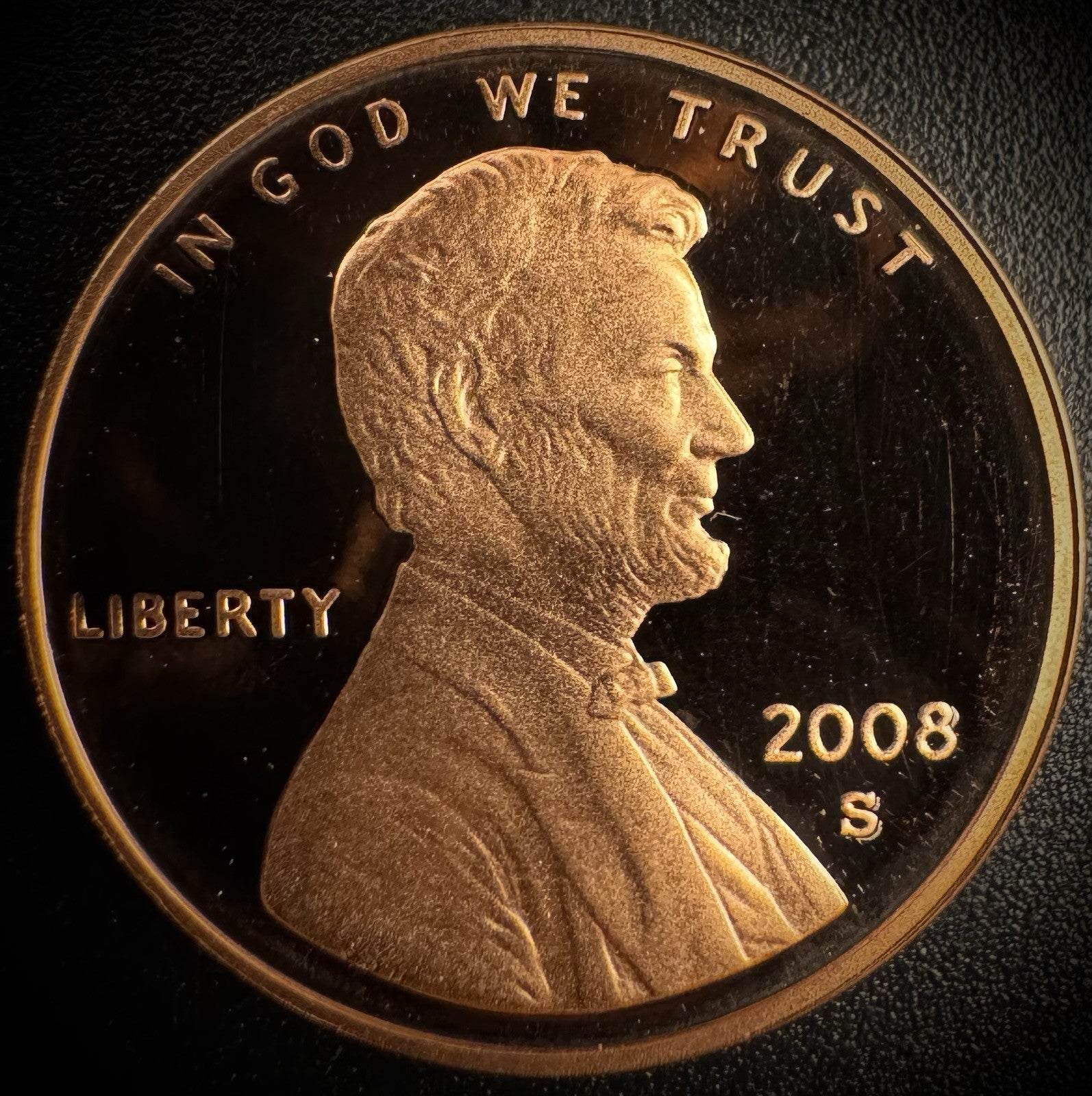 2008-S Lincoln Memorial Cent PROOF Coin Penny0