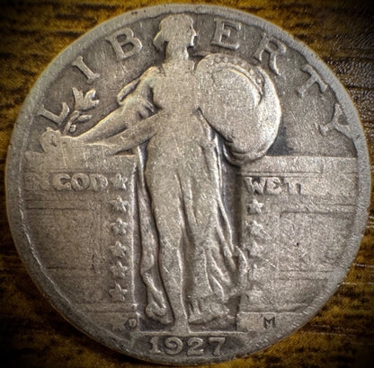 1927-D 25C Standing Liberty Quarter0