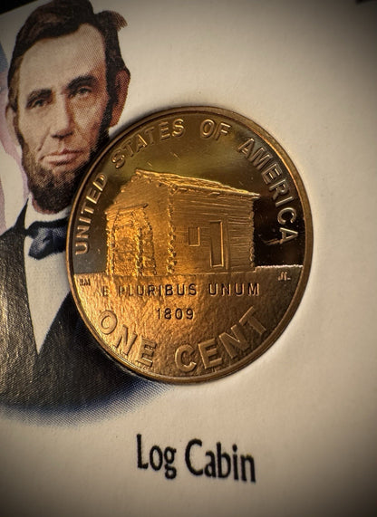 2009-S Lincoln Bicentennial Cent GEM PROOF 4 Coin Set GORGEOUS Naturally Toned4