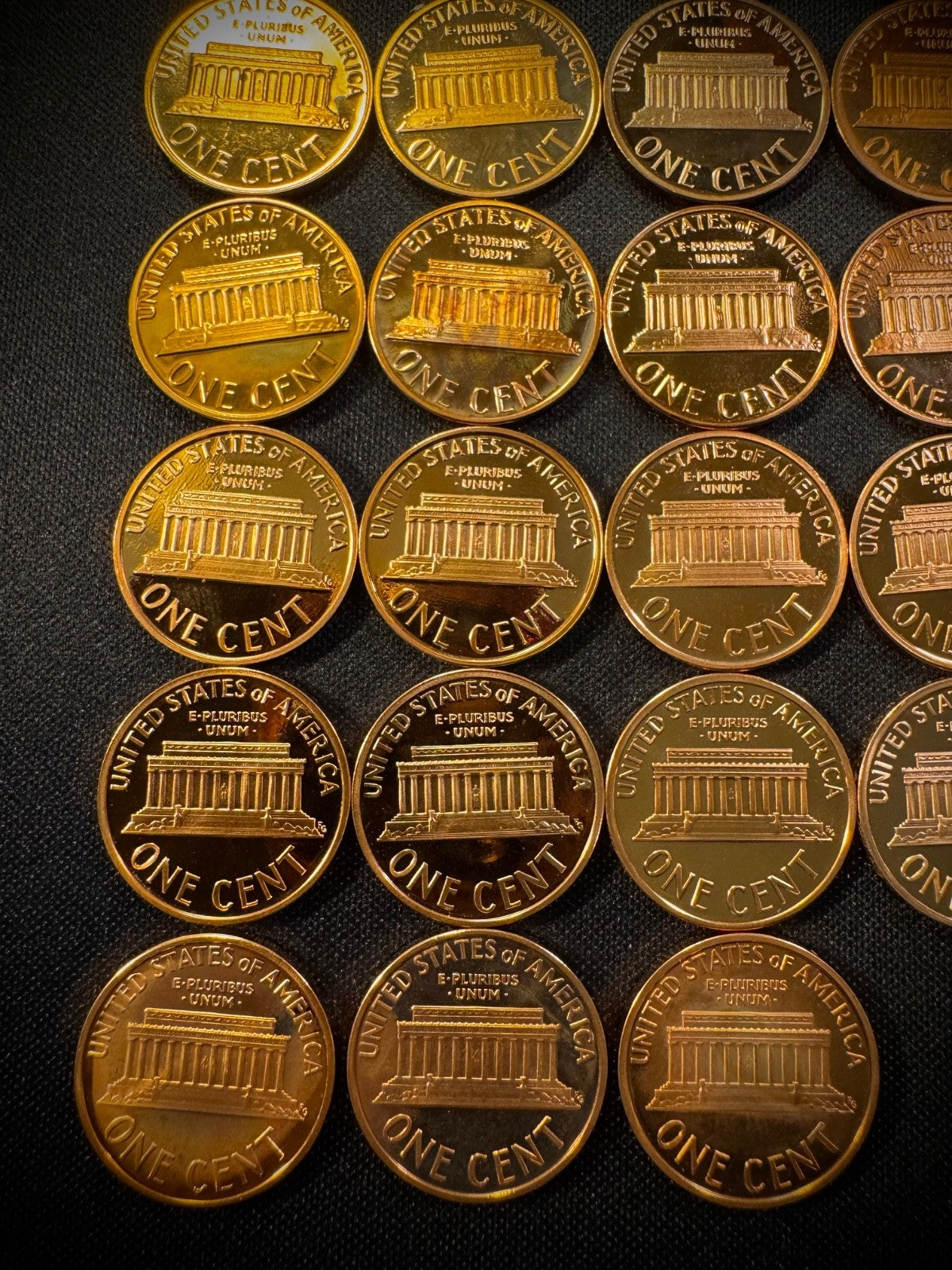1968-1999 S Lincoln Memorial Cent PROOF CONSECUTIVE Run 33 Coin Set w 1979 T 1&29