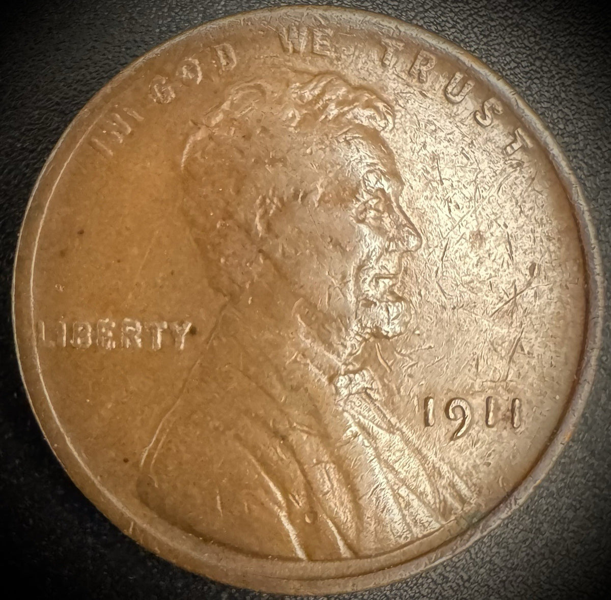 1911 Lincoln Wheat Cent Penny VF #40