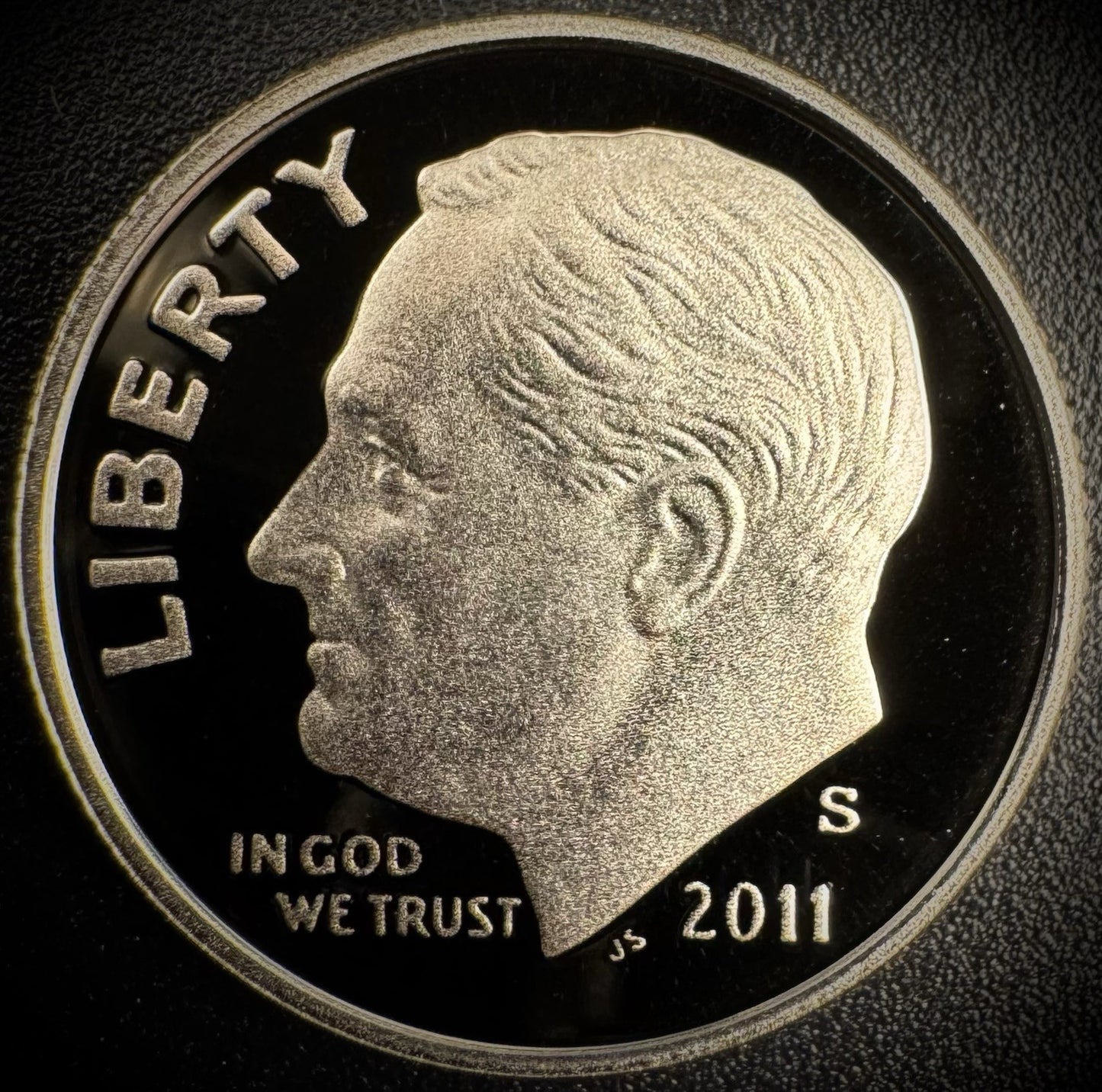 2011-S GEM PROOF Roosevelt Dime 10C Clad DEEP CAMEO Coin0