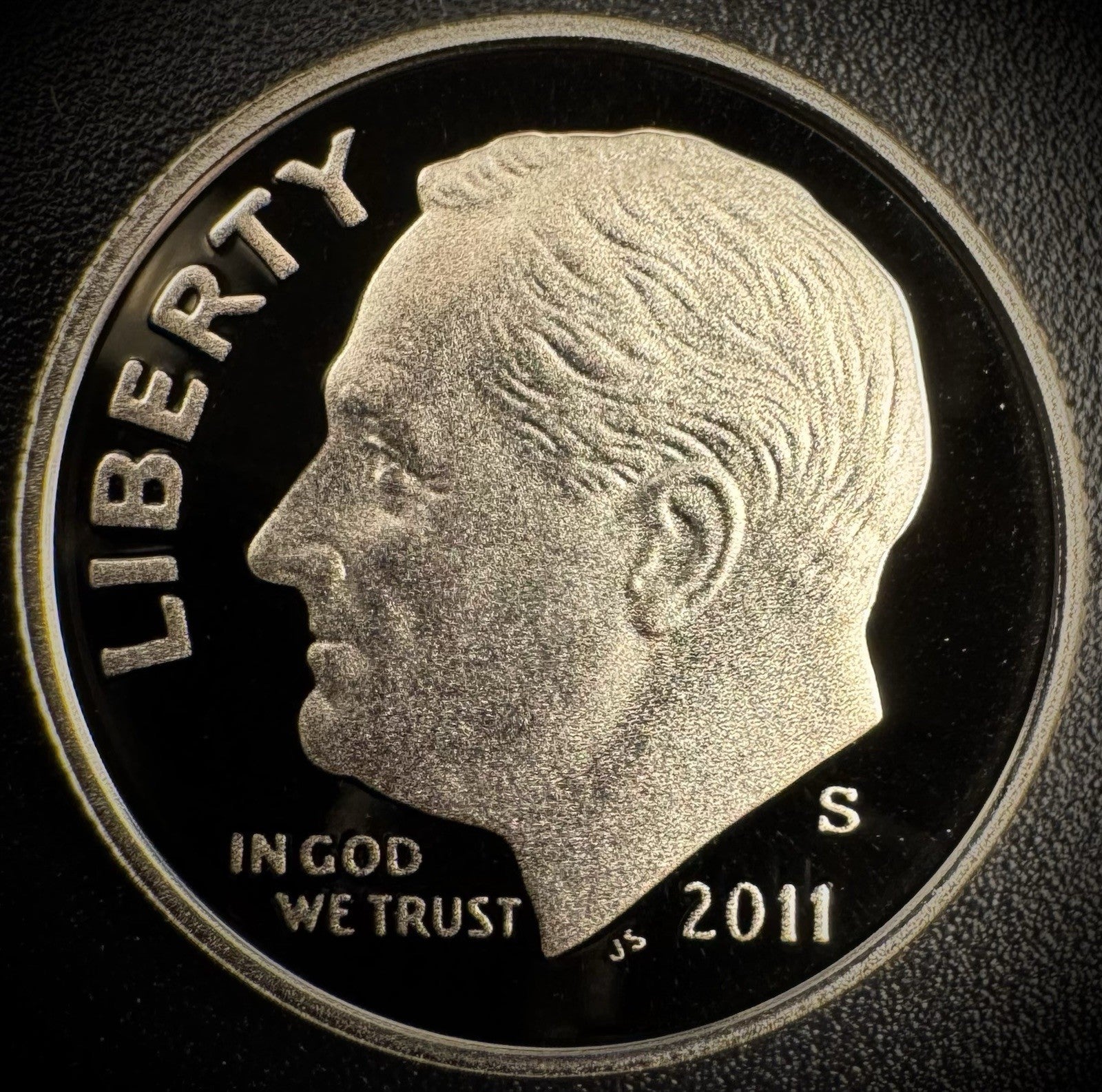 2011-S GEM PROOF Roosevelt Dime 10C Clad DEEP CAMEO Coin0