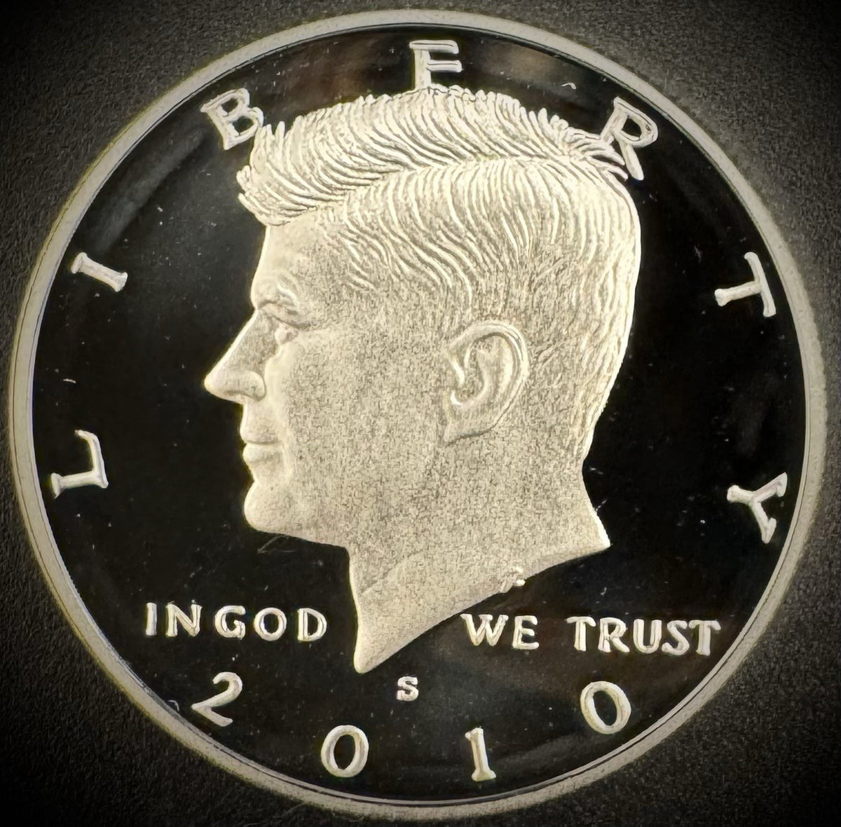 2010-S 90% SILVER GEM PROOF Kennedy Half Dollar 50C .900 Fine0