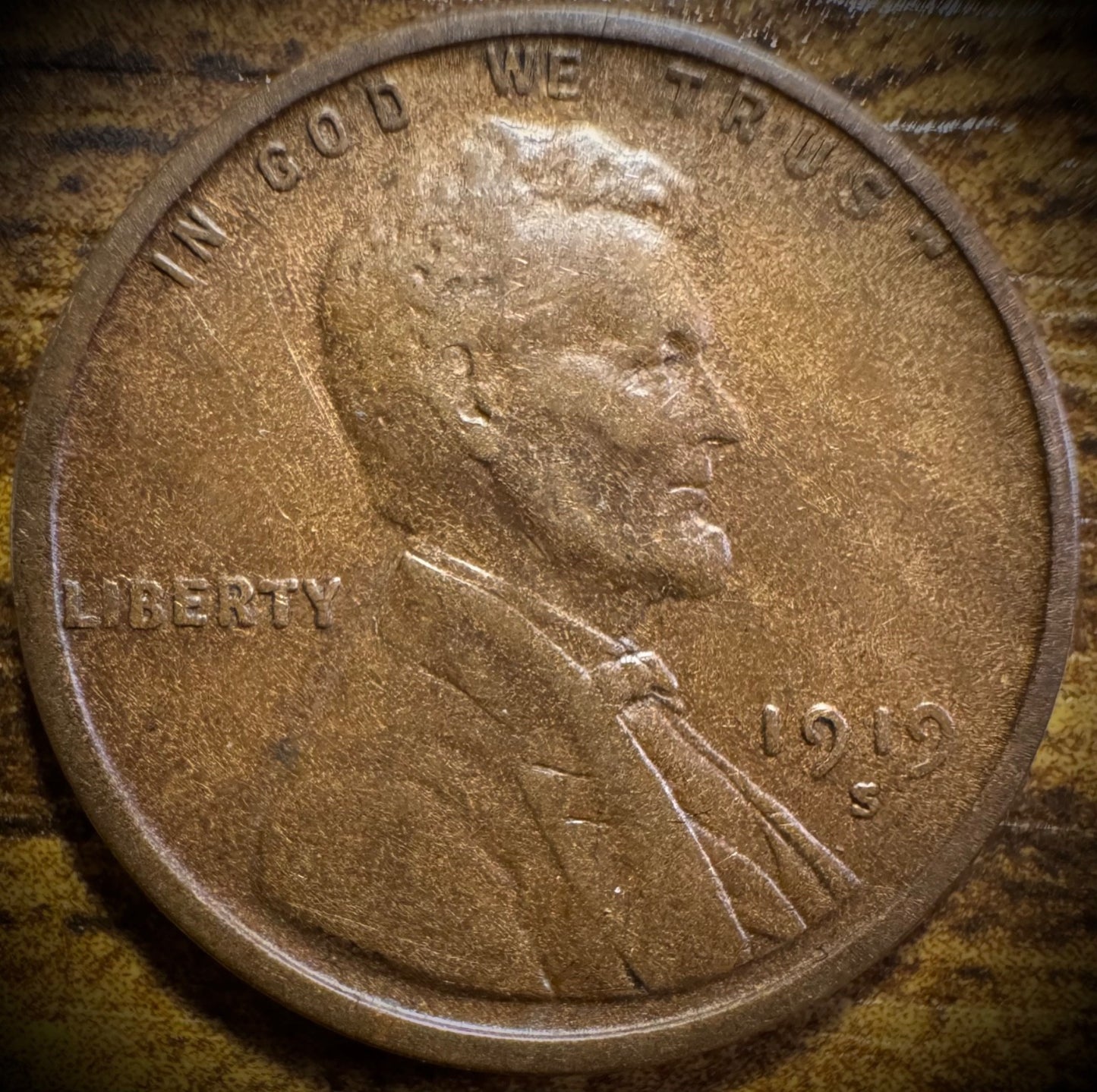 1919-S Lincoln Wheat Cent XF0