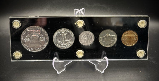 1962 US Mint Proof Set Gem PROOF Coins In New Capital Holder 90% Silver1