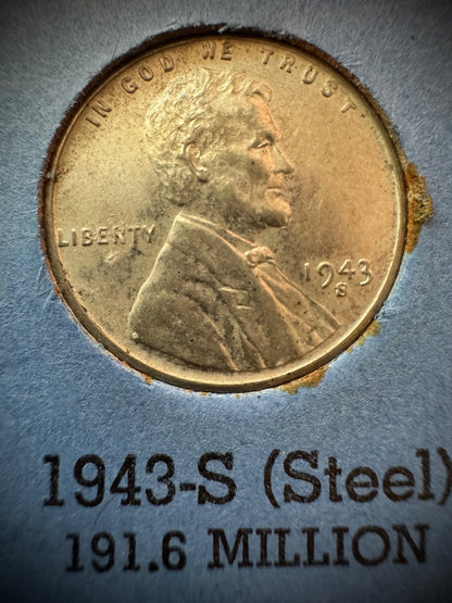 1909 VDB-1974 P D S Lincoln Cent Starter Set 154 Coins 1960-D Small Date Whitman18