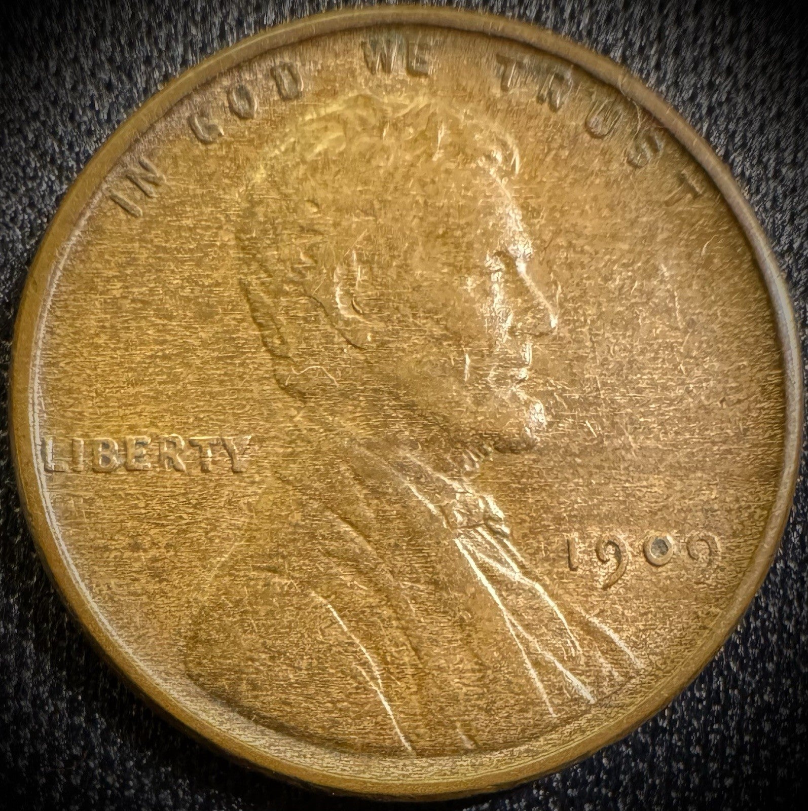 1909-P VDB Lincoln Wheat Cent Penny AU About Uncirculated First Year Of Type0