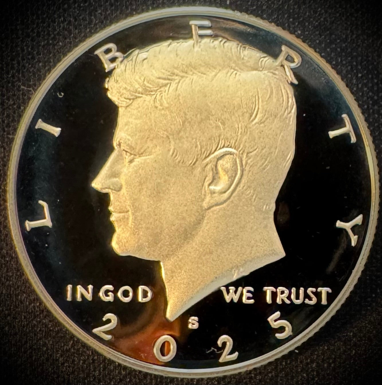 2025-S Kennedy Half Dollar GEM PROOF .999 99.9% Silver & Clad 2 Coin Lot Set6