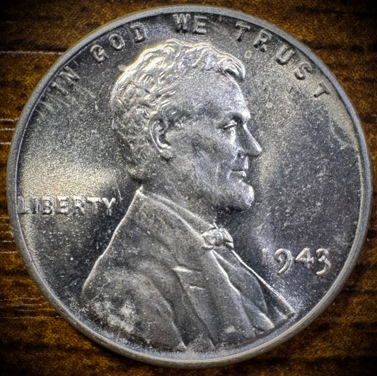 1943 Lincoln Wheat Penny Cent Uncirculated #60
