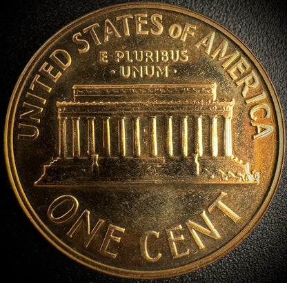 1960 Lincoln Memorial Cent Small Date PROOF Coin1