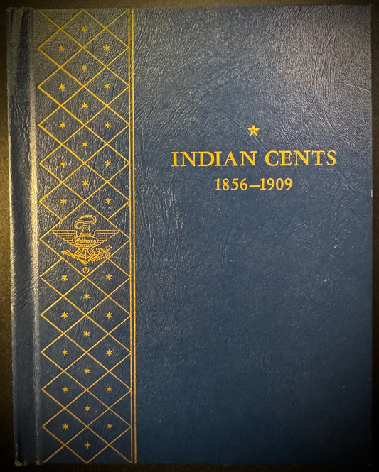 1856-1909 Flying Eagle Indian Head Cent 30 Coins Starter Set Whitman Deluxe Book0